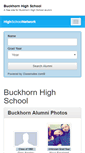 Mobile Screenshot of buckhornhighschool.org